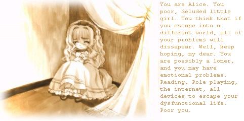 You're Alice!